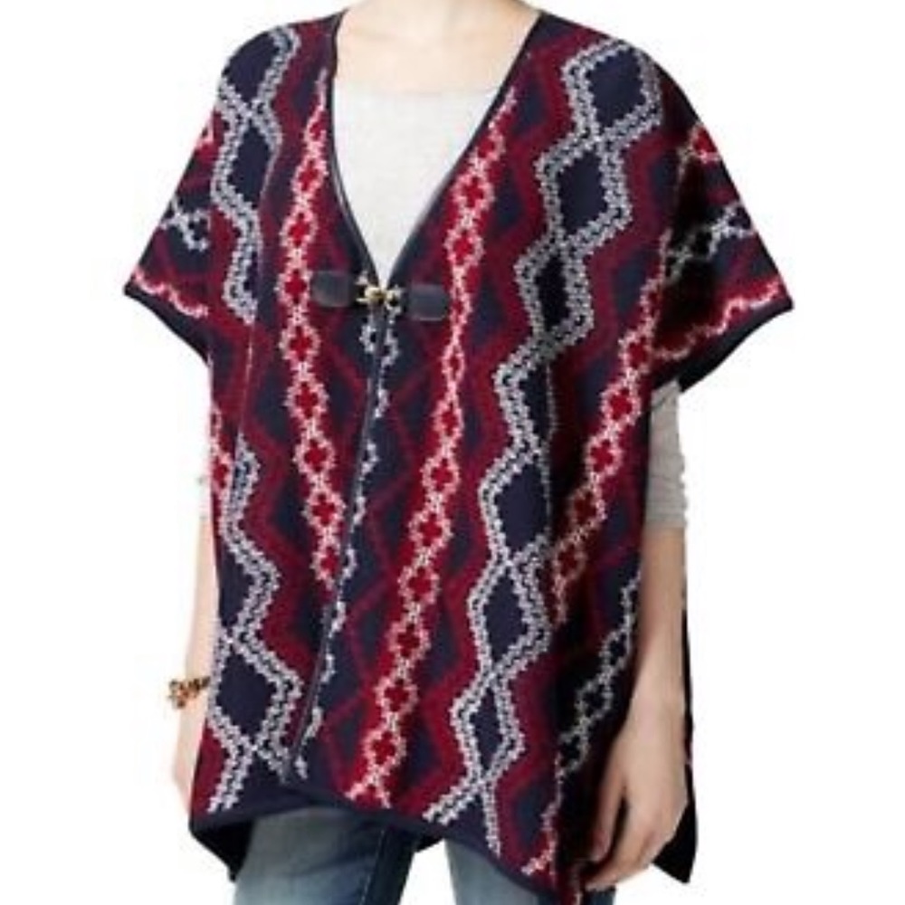 Tommy Hilfiger Aztec print shawl